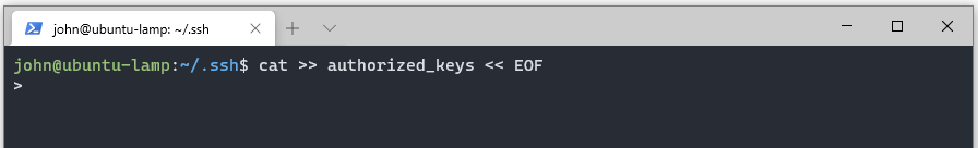 authorized_keys